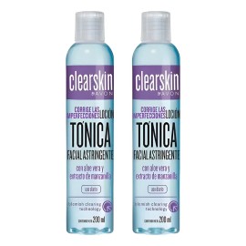 Locion Tonica Facial Astringente Clearskin Pack 2pz Avon