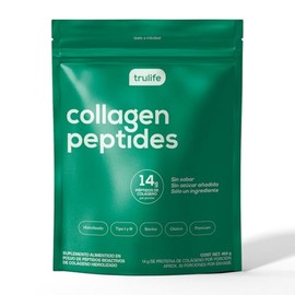 TRULIFE | Collagen Peptides | 1 Solo Ingrediente, Sin Sabor ni Azúcar | 450g (30 porciones)
