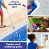 Liyquint Upgraded Aluminum Pool Brush Head – Heavy Duty Scrub