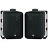BIC AMERICA RTRV44-2 4 RtR Series 3-Way Indoor/Outdoor Speakers (Black)