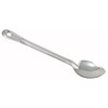 Winco Prime Stainless Steel Basting Spoon, NSF, Solid, 13"