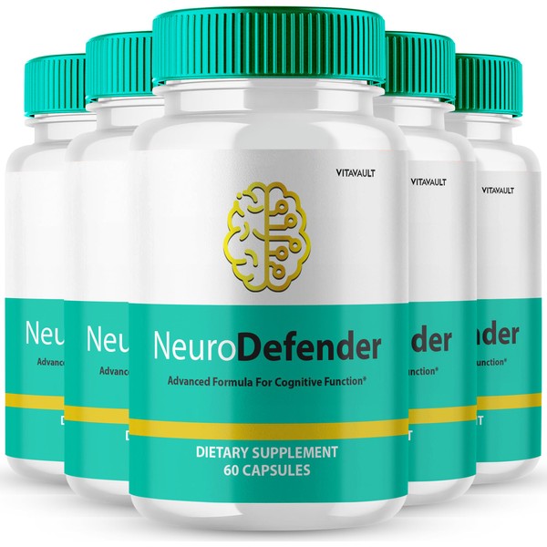 Neuro Defender Brain Supplements for Memory and Focus Capsules NeuroDefender
