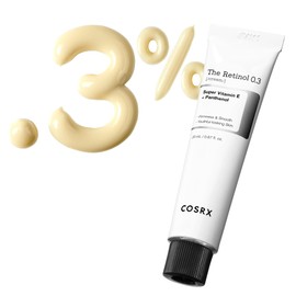 COSRX COSRX Retinol 0.3 face cream for intensive anti-aging & skin renewal, against wrinkles, dark circles & blemished skin, safe to use as an eye cream, with high-dose retinol, Korean Skincare 20ml