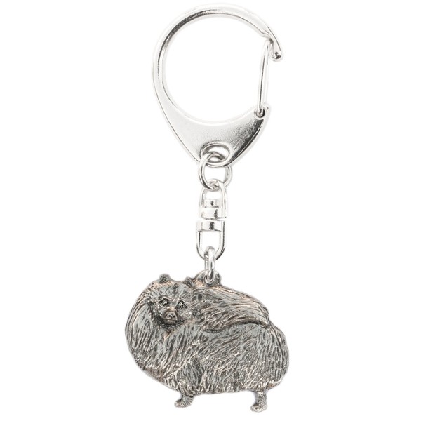 Pomeranian Made in England Art dog key holder Collection