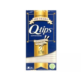 Q 팁 면봉 170 사이즈 Ct 2팩 [170 Count (Pack of 6)] Q Tip Cotton Swabs 170 Size Ct 2 Pack [170 Count (Pack of 6)]