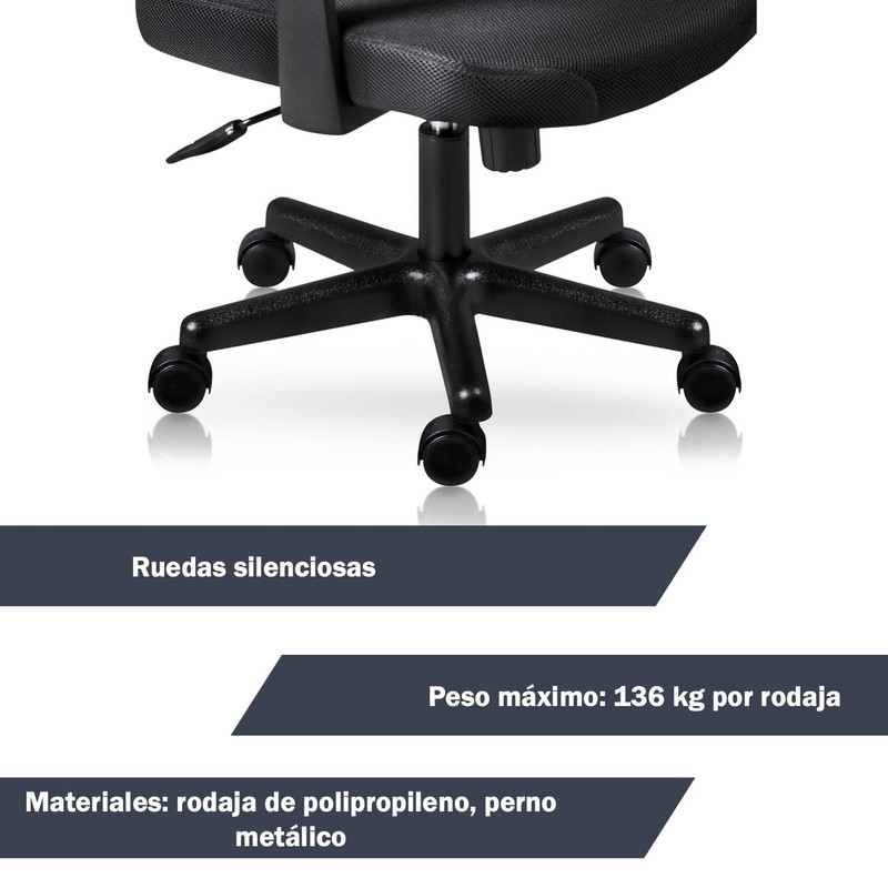 I SEATING ruedas para silla de oficina rodajas de 50mm