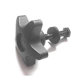 hhs Replacement Parts for Rollator RLA6/RLA8 Compass Health/Roscoe/ProBasics (Height Adjustment Knobs - Pair)