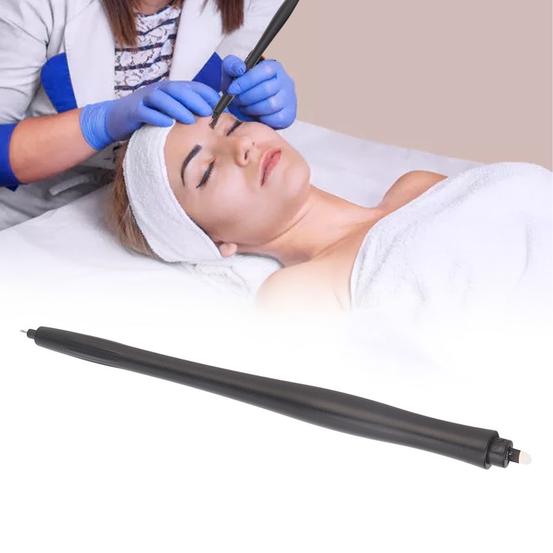10pcs Microblading Pen Professional Double Headed Disposable Manual Eyebrow Eyeliner