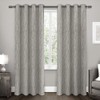 Exclusive Home Curtains Forest Hill Panel Pair, 52x96, Ash Grey,
