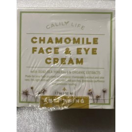 CALILY LIFE New/Sealed CALILY LIFE CHAMOMILE FACE & EYE CREAM Dead Sea Minerals 1.7 oz