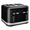 KitchenAid 4 Slice Toaster, KMT4109BM, Black Matte