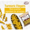AIVA Dry Turmeric Roots | Fingers | Whole roots -