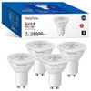 Valytime GU10 LED Light Bulbs 7W (50W -60W-75W Equivalent) GU10