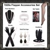 PLULON 1920s Flapper Dress with Sequins, Beads, Fringe and 20s