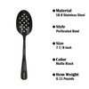 Bonigour 7 7/8" Perforated Bowl,18-8 Stainless Steel Culinary Plating Spoon
