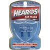 Hearos Multi-Purpose Reusable Silicone Ear Plugs Includes Free Case, 2