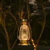 Görvitor Outdoor LED Solar Lantern, Decorative Hanging Solar Light, IP44