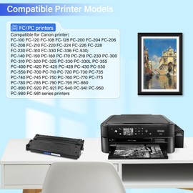 USUPERINK High Yield Compatible Toner Cartridge Replacement for Canon E40 E30 E31 E16 E20 Works with PC-980 PC-981 PC-920 PC-921 PC-940 PC-745 PC-735 PC-420 PC-425 FC100 120 Printer (Black, 1-Pack)