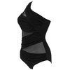 Runtlly Women's One Piece Swimsuits One Shoulder Plus Size Swimwear