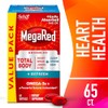Megared Omega-3 Krill Oil Total Body + Refresh Softgels, Megared,
