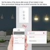 Smart Light Switch APP Control 3 Way Tempered Glass Panel