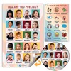 ThinkPsych Laminated Feelings Posters for Kids - English & Spanish