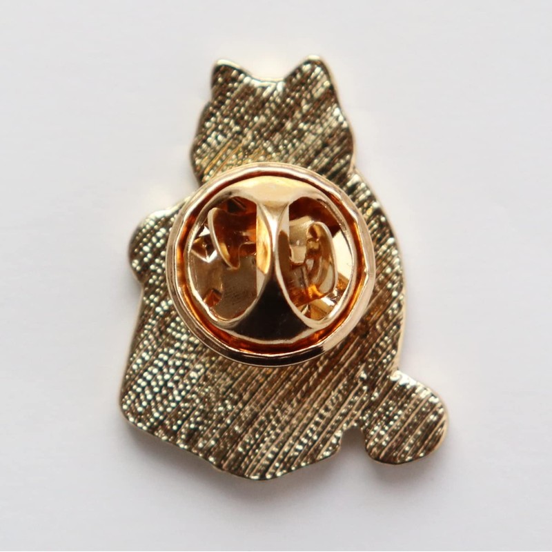 Cat and Bait Bag Pin Badge Cute Cat Pin Goods,