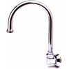 T&S Brass B-0525 Swivel Gooseneck, Wall Mount, Stream Regulator, 5-11/16-Inch