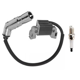 Generic lgnition Coil compatible with John Deere X105 X106 X107 X110 X115R X117R X120 X125 X126 X145 LX288,XUV550 /S4 Gator ntility Z225 Zero Turn Mower GT235 GT235E GX85 SX85 Garden Tractor -, Black