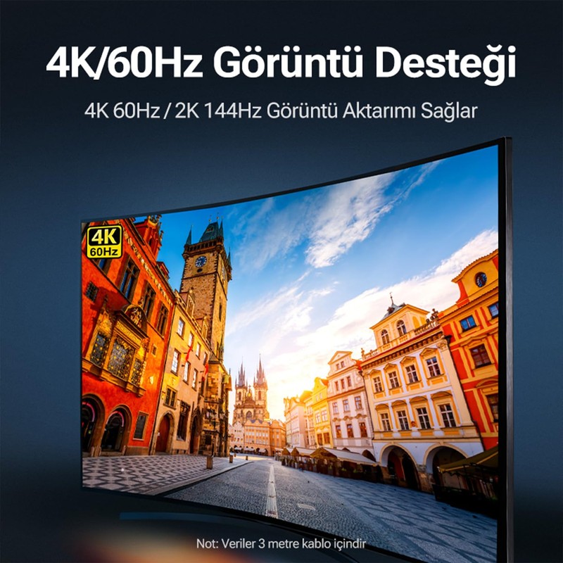 UGREEN 60622 Displayport DP 1.2 Bidrectional Switch