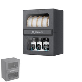 Creality Filament Storage Box, 3D Printer UV Resin/Filament Holder, 10KG Large Storage Capacity, Magnetic Closure, Moisture-Proof and Damp-Proof, Perfect for 3D Filament Storage