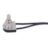 B&P Lamp® On-Off Push Canopy Switch with Nickel Plated knob,