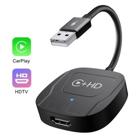 Wireless CarPlay With HDMl Multimedia Adapter Car TV Mate Converter for Fire/Google TV Sticks Wired to Wireless CarPlayColor: CarPlay-5B, Car Make: original car wired carplay / Android Auto built, RAM: 2 g