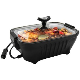 RoadPro RPSC200 12-Volt Personal-Sized Roaster for Car or Truck and Camping or Tailgating