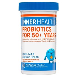 Inner Health Probiotics for 50+ Years Cap X 40