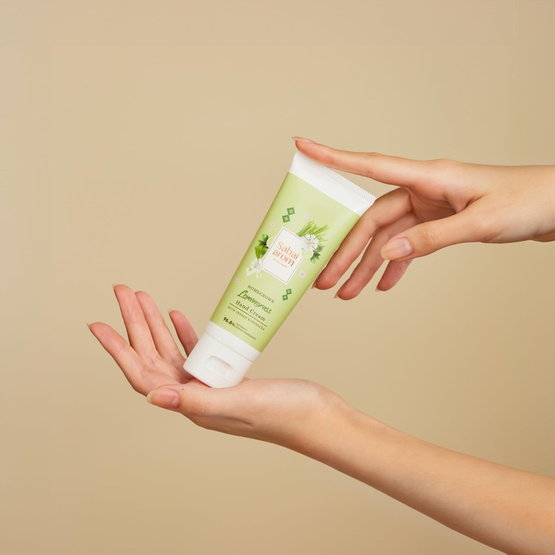 Sabai Aromu Hand Cream Lemongrass Scent