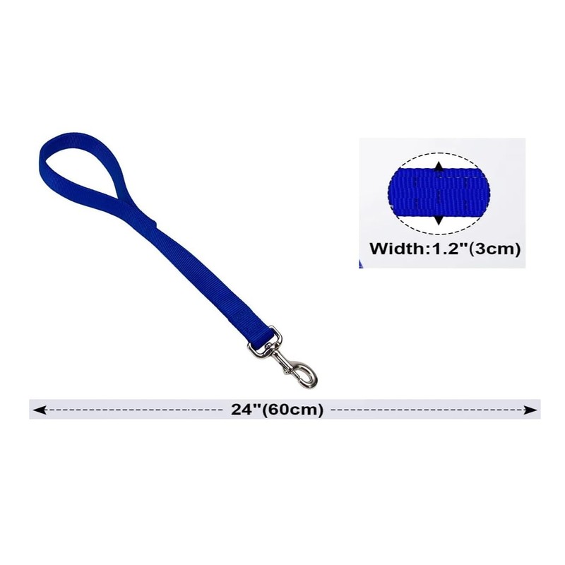 City Traffic Lead Strong Short Dog Control Handled Leash 2