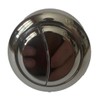 Chrome Dual Flush Toilet Flush Top of Tank Button (58-mm)
