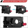 GLOBACT Steel 50T Center Diff Set Differential with Sliding Motor