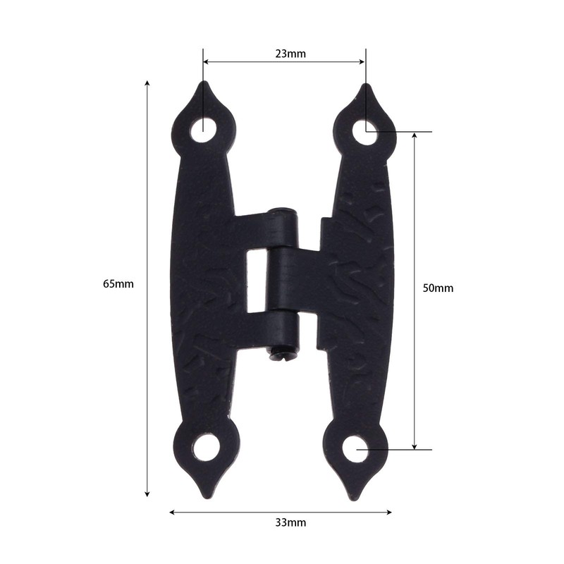 Antique Hinge for Door Door Wooden Box Hinges Fixing Hardware