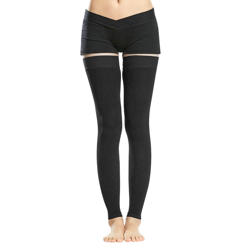 Elasticity Vein Thrombus Leg Slimming Compression Socks Sleeve Prevent Edema