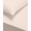 Bianca 400 Thread Count Cotton Sateen Standard Pillowcase Pair Oyster