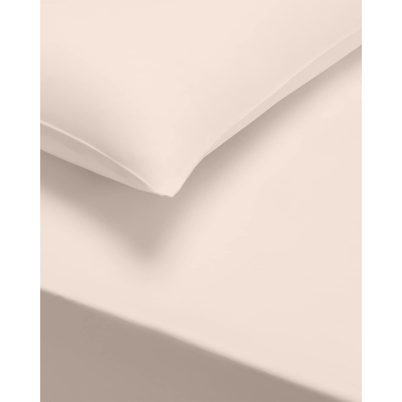 Bianca 400 Thread Count Cotton Sateen Standard Pillowcase Pair Oyster