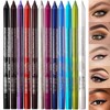 Professional Eye Makeup Set - 12 Color Eyeliner Pencil, Eyeshadow,
