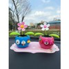 Solar Dancing Flower Car Dashboard Decorations - Funny Solar Powered