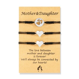 Magnetic Pride Bracelet for Gay Matching Rainbow Bracelets Lesbian Gifts for Girlfriend Lesbian Couples (3pcs)