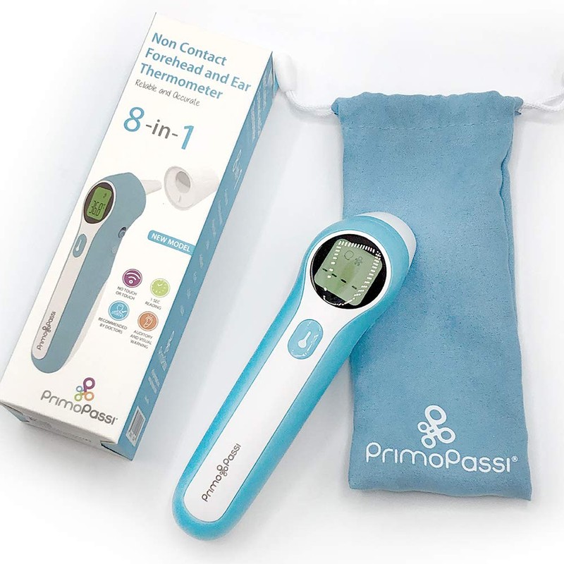 Forehead & Ear Thermometer for Mom & Baby, 1 Second