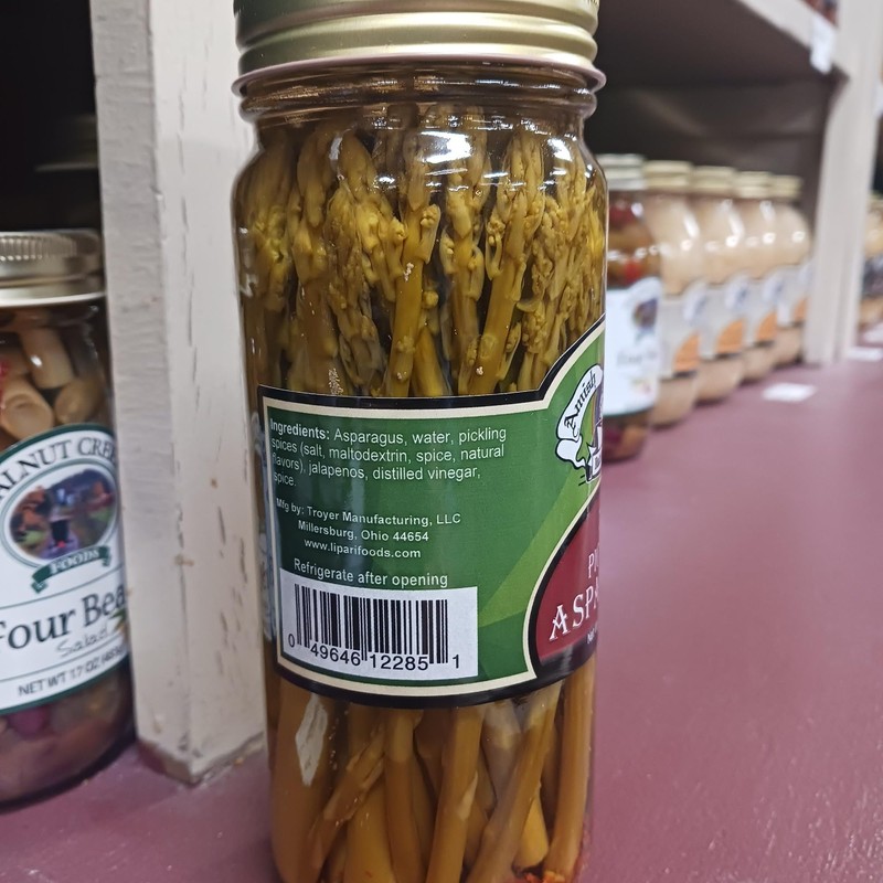 Amish Wedding Hot Pickled Asparagus Tangy Flavor Simple Ingredients 2