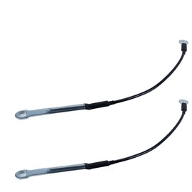 Hoite 2 Piece Rear Door Tailgate Rear Door Retainer Cable Rope Fit VW Amarok 2010 Onwards Pickup Tailgate Lifting Straps 2H5829491 2H5829491C 2H5829491D 2H5829491E