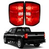 BeamTrack Tail Lights Assembly Compatible with 2014-2019 Chevy Silverado 1500